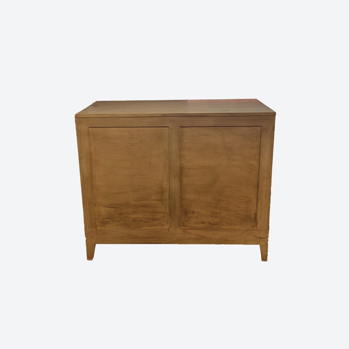 LIGHT GRAY 3D COUNTOUR HANDMADE CENTER CONSOLE TABLE - SK- SKU 1001
