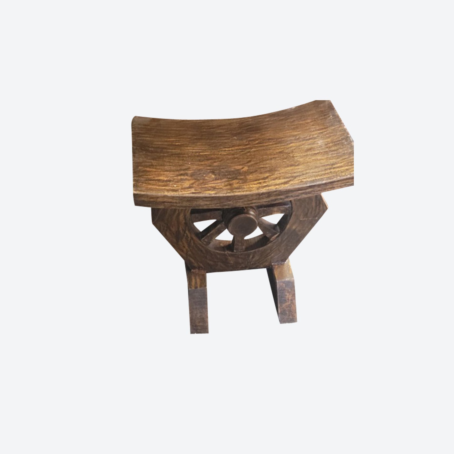 Teak WOOD STOOLS WITH WHEELBARROW -SK- SKU 1074