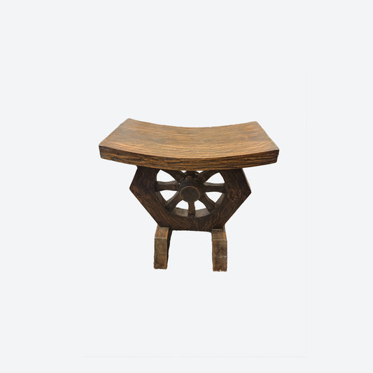 Teak WOOD STOOLS WITH WHEELBARROW -SK- SKU 1074