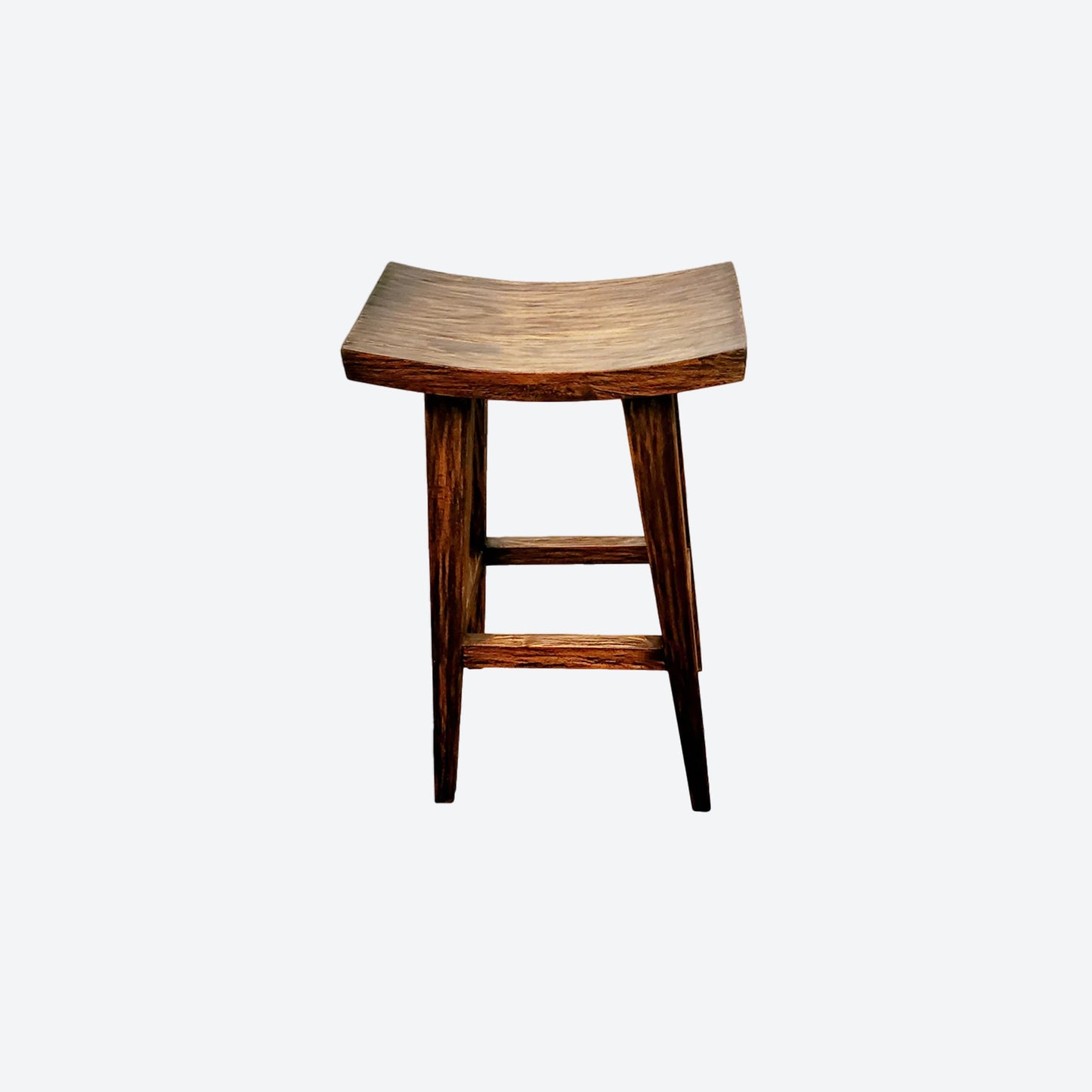 TEAK WOOD BAR STOOL [BACKLESS] - SK- SKU 1019