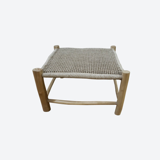 RATTAN SQUARE BAMBOO WOOD CENTER TABLE - SK- SKU 1026