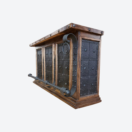 (SET OF 3) Mesquite Hammered Panels BAR SET [3] -SK - SKU 1039