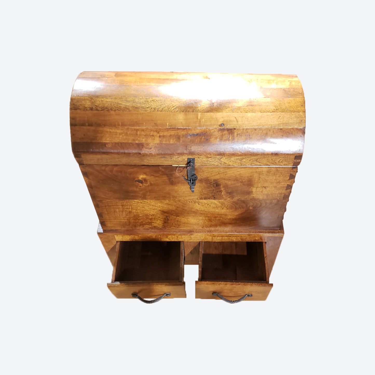 Mesquite   WOOD CHEST CABINET WITH DRAWERS -SK- SKU 1045