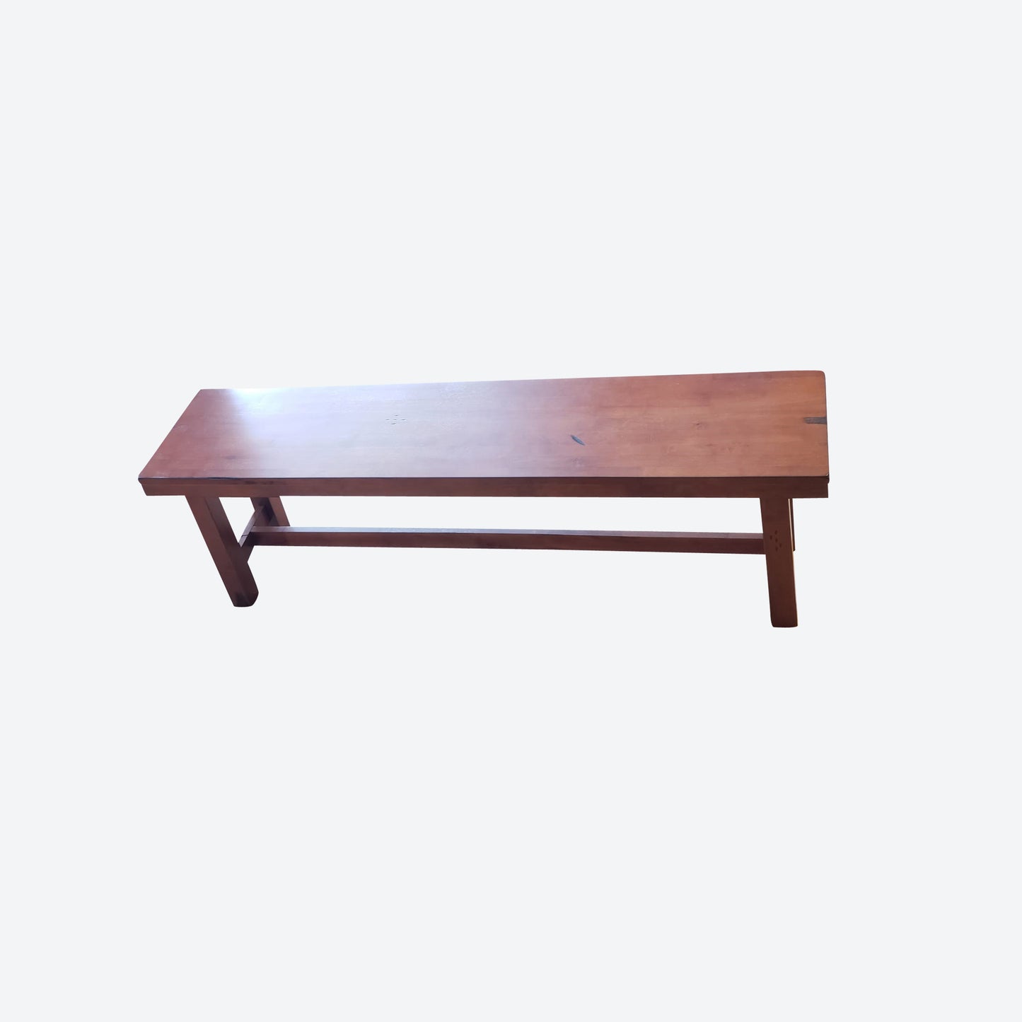 OAK RUSTIC BENCH -SK- SKU 1046