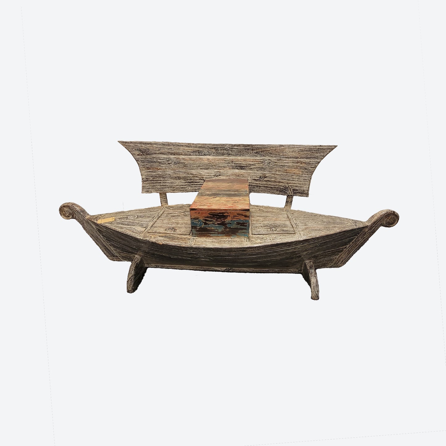 TWO SEATER OUTDOOR TEAK BOAT - SK