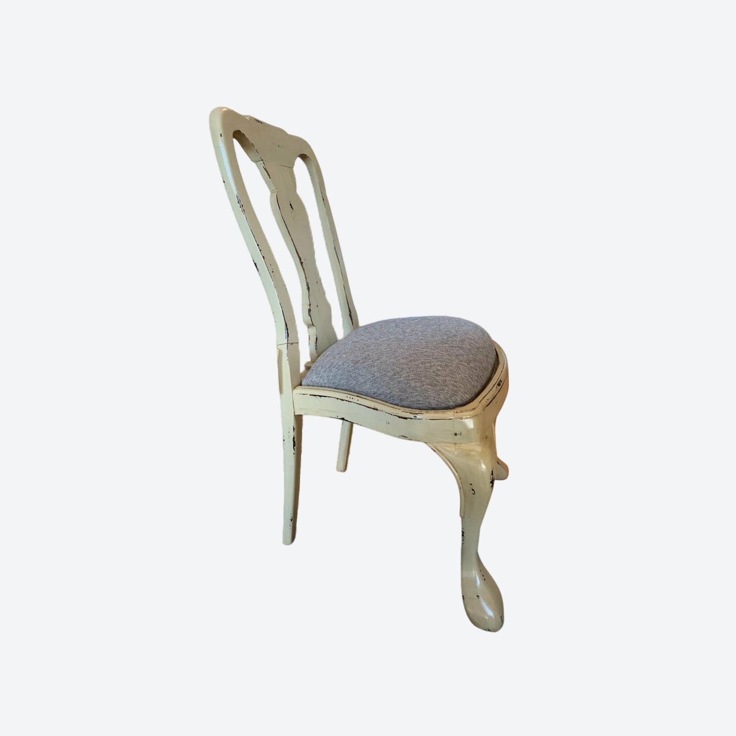 Rustic Dining Table Set ( TABLE ONLY = $1395)  With 6 Light Green Dining Chairs  [All Cedar Wood]-SK - SKU 1109